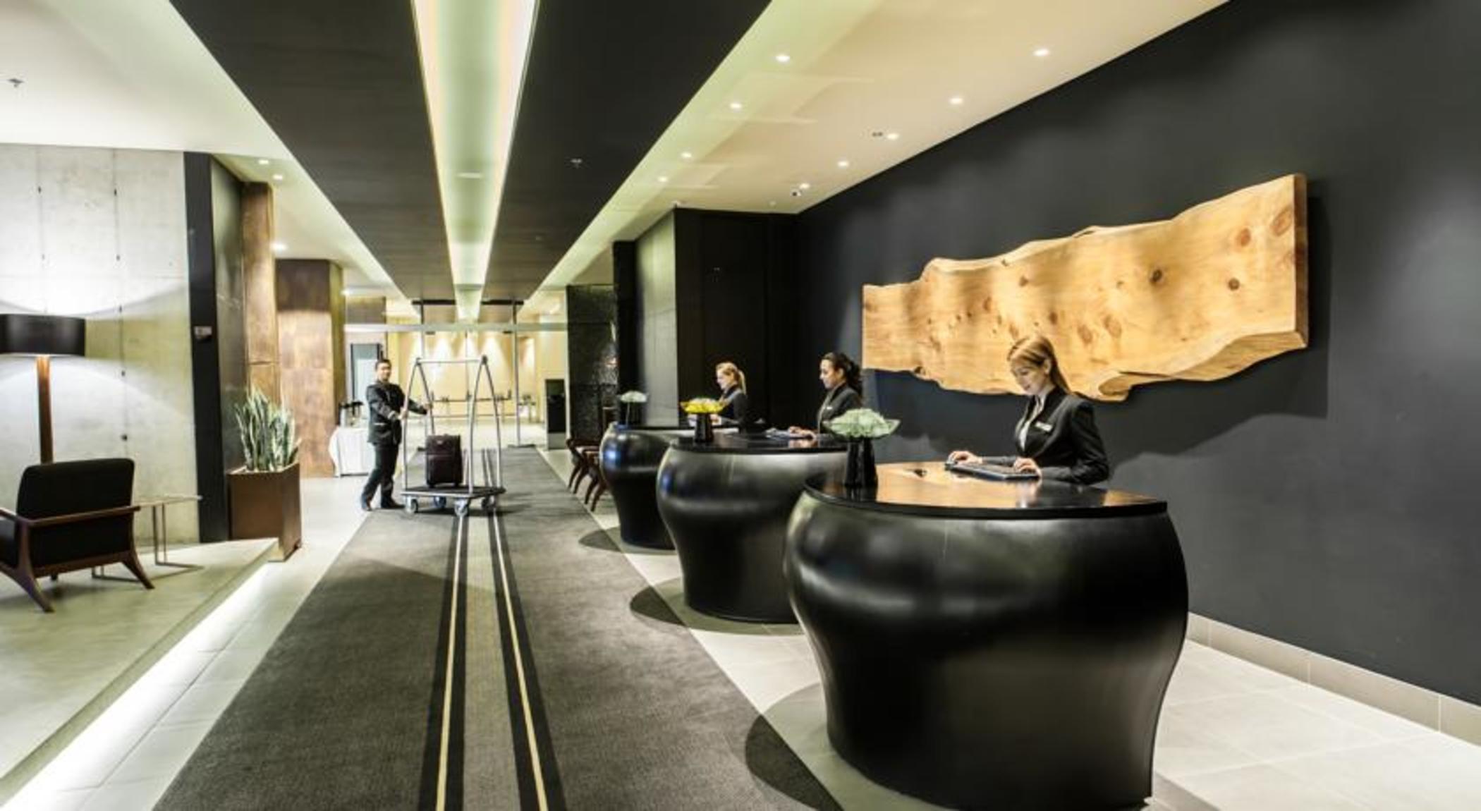 מלון בוגוטה Movich Buro 26 מראה חיצוני תמונה The reception area